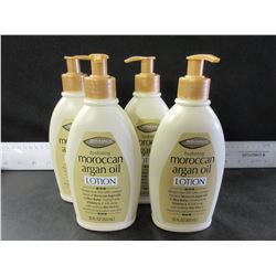 4 New Moroccan Argan Oil Hydrating with pump / 12 floz