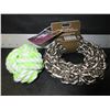 Image 1 : New Dog Toys / 1 Braided Rope Hoop & 1 Braided Rope Ball