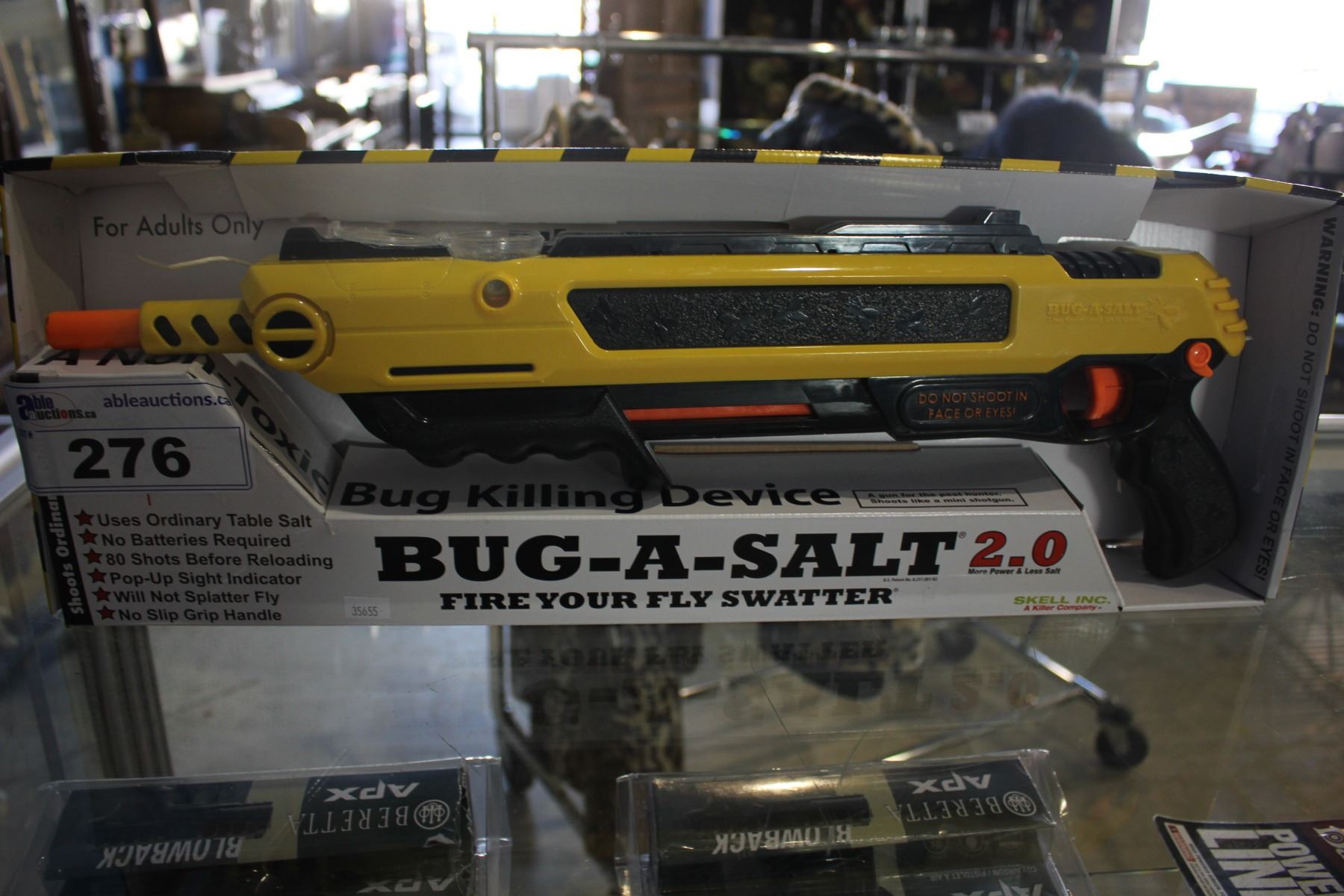 Salt Riffle THE BUG-A-SALT 2.0 SALT SHOOTING RIFLE - Able Auctions