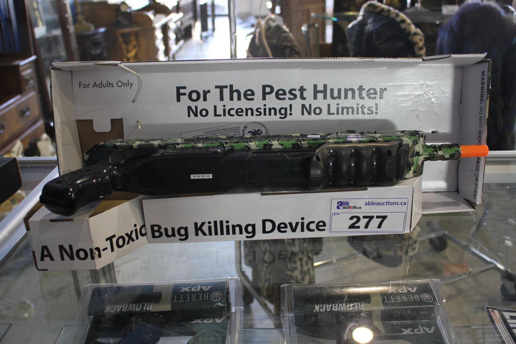 THE BUG-A-SALT 2.0 CAMOFLY SALT SHOOTING RIFLE