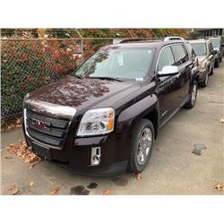2011 GMC TERRAIN SLT, BROWN, 4DRSW, GAS, AUTOMATIC, VIN#2CTALWECXB6445619, 62,910KMS,