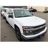 Image 2 : 2008 CHEVROLET COLORADO, PICKUP, WHITE, GAS, AUTOMATIC, VIN#1GCCS299688226724, 118,886KMS, RD,TW, 1