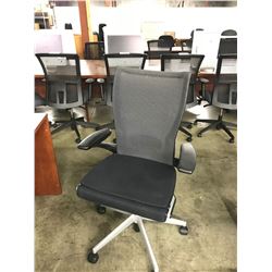 BLACK HAWORTH X99 FULLY ADJUSTABLE TASK CHAIR