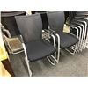 Image 2 : BLACK HAWORTH X99 SLED BASE CLIENT CHAIR