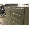 Image 2 : COBALT GREY 4 DRAWER LATERAL FILE CABINET