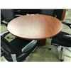 Image 2 : CHERRY 48" ROUND TABLE