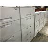Image 2 : GREY GLOBAL 5 DRAWER LATERAL FILE CABINET