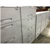 Image 2 : GREY GLOBAL 5 DRAWER LATERAL FILE CABINET
