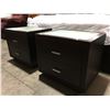Image 2 : 5 PCE QUEEN SIZE BEDROOM SUITE HEADBOARD, FOOTBOARD, RAILS, 6 DRAWER DRESSER, 2 NIGHT STANDS & 1
