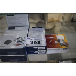 ASSORTED BLUETOOTH RECEIVERS & SQUARE READER