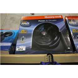 HONEYWELL POWER AIR CIRCULATOR