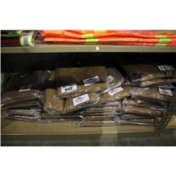 SHELF OF BROWN CONDOR VESTS, MEDIUM