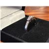 Image 2 : LADIES 14K WHITE GOLD RING CONTAINING NINE DIAMONDS-APPRAISED VALUE $4710.00