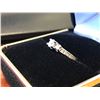 Image 2 : LADIES 14K WHITE RING CONTAINING 15 DIAMONDS-APPRAISED VALUE $3815.00