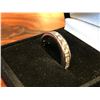 Image 1 : LADIES 14K WHITE GOLD RING CONTAINING NINETEEN DIAMONDS-APPRAISED VALUE $3810.00