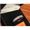 Image 2 : LADIES 14K WHITE GOLD RING CONTAINING NINETEEN DIAMONDS-APPRAISED VALUE $3810.00
