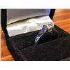 Image 2 : LADIES 14K WHITE GOLD DIAMOND SOLITAIRE RING-APPRAISED VALUE $2705.00