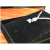 Image 2 : LADIES 14K WHITE GOLD PENDANT DIAMOND SOLITAIRE-APPRAISED VALUE $1280.00