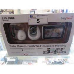 SAMSUNG WISENET BABY MONITOR WITH WI-FI REMOTE VIEWING
