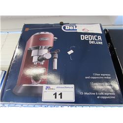 DELONGHI DEDICA DELUXE CAPPUCCINO MAKER