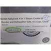 Image 2 : BEABA BABYCOOK 4-IN-1 STEAM COOKER &  BORNFREE BREEZE BOTTLES