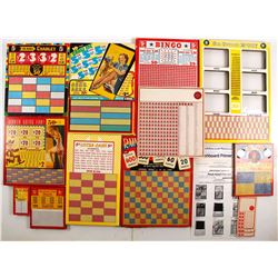 Collection of Gaming Punchboards