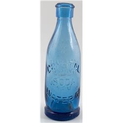 CRYSTAL WATER CO. SODA BOTTLE