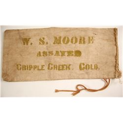 W.S. Moore Assayer Bank Bag