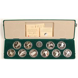 Calgary Olympic Winter Games Silver Coins