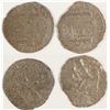 Image 1 : Silver Coins from El Cazador Ship Wreck 4 Reales