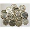 Image 1 : Uncirculated Roll of Franklin Half Dollars