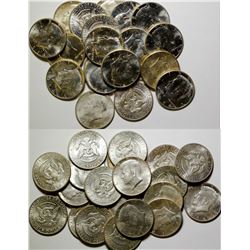 BU Rolls of Kennedy Half Dollars