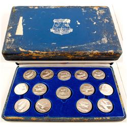 Confederate Air Force Silver 14-Coin Set