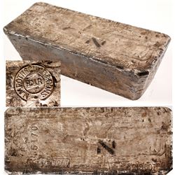Rothchild & Sons 1935 Silver Ingot