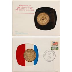 Nixon Inaugural Cover and Coin