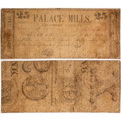 Palace Mills 25 Cent Note