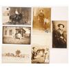 Image 1 : Six RPPCs of Armed Cowboys