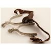 Image 1 : Fleming Silver Inlaid Spurs