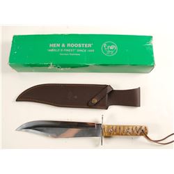 Hen and Rooster Bowie Knife