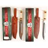 Image 1 : Two Timber Rattler Bowie knives TR120