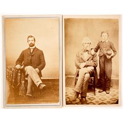 CDV Photo's of Union Civil War Soldiers (2)