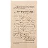 Image 1 : Early Ft. Union, New Mexico Territory Document