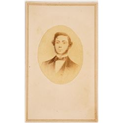 CDV Litho. of Col. James Fannin, Slave Trader & Texas Army Col.