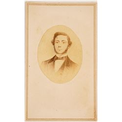 CDV Litho. of Col. James Fannin, Slave Trader & Texas Army Col.