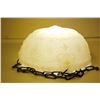 Image 1 : Giant, Hanging , Milkglass Shade.