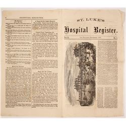 St. Luke's Hospital Register Newspaper