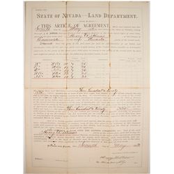 1892 Walker River Land Patent