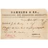 Image 1 : Historic Wilmington Billhead from Banning & Company