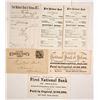 Image 1 : First National Bank of Helena, Montana Territory Ephemera