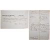 Image 1 : Ormsby County, Nevada Territory Payment to Juror